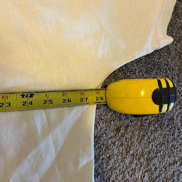 Plus Size MELISSA PAIGE Lagenlook Boho Cream Linen Top Tunic Sz 1X New With Tags - Picture 8 of 10